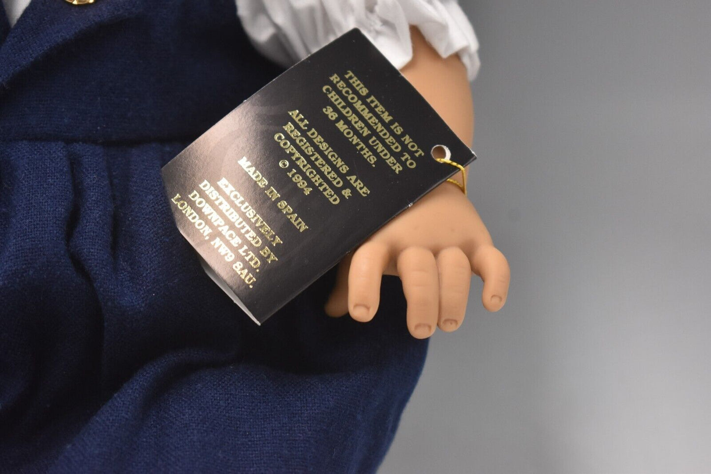 Vintage D'Anton Jos Shirley Girl Doll Hard Plastic Expressions Doll