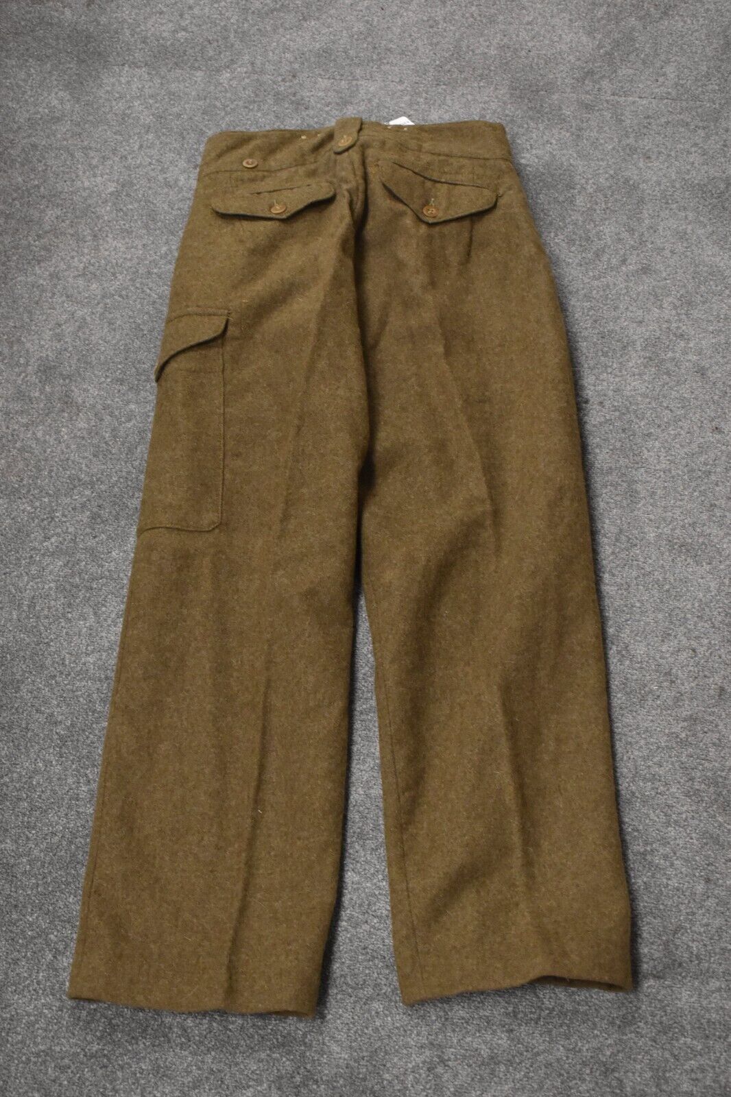 British Army 1949 Pattern Wool Battledress Trousers – W32" L29", Dated 1955