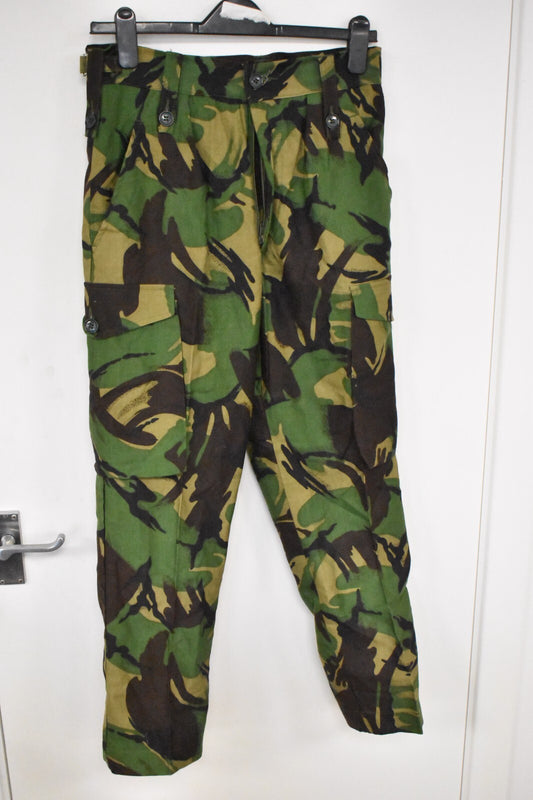 British Army DPM Camouflage Combat Trousers – Size 70/80/96 – W28" L29"