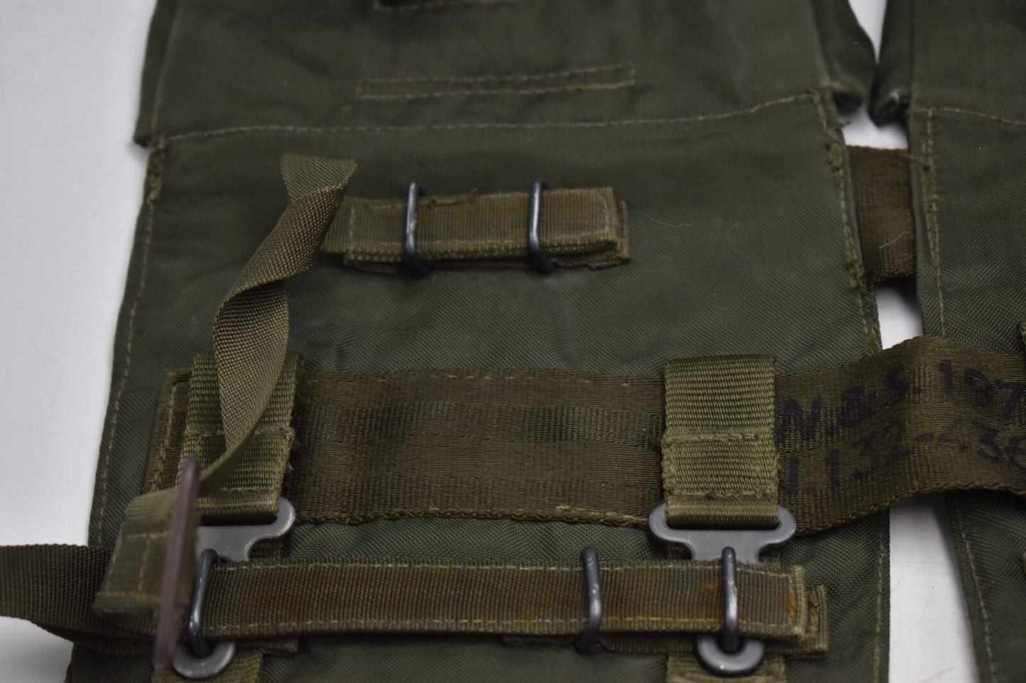 British Army 58 Pattern MKII Nylon/Butyl Trials Kidney Pouches