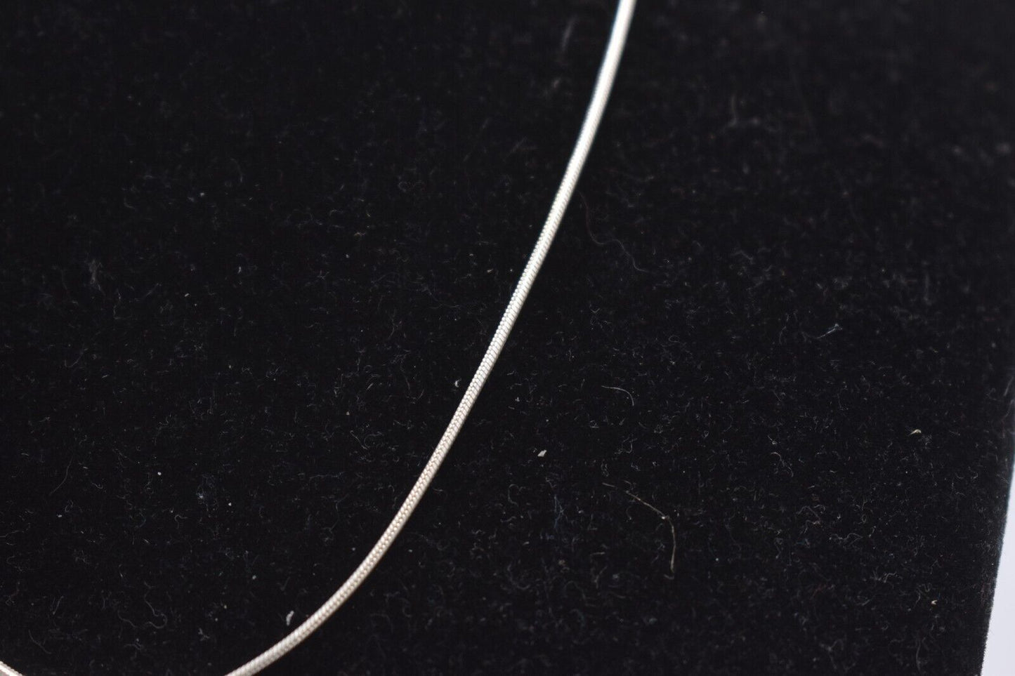 Vintage Sterling Silver 925 Snake Chain Necklace – 40cm