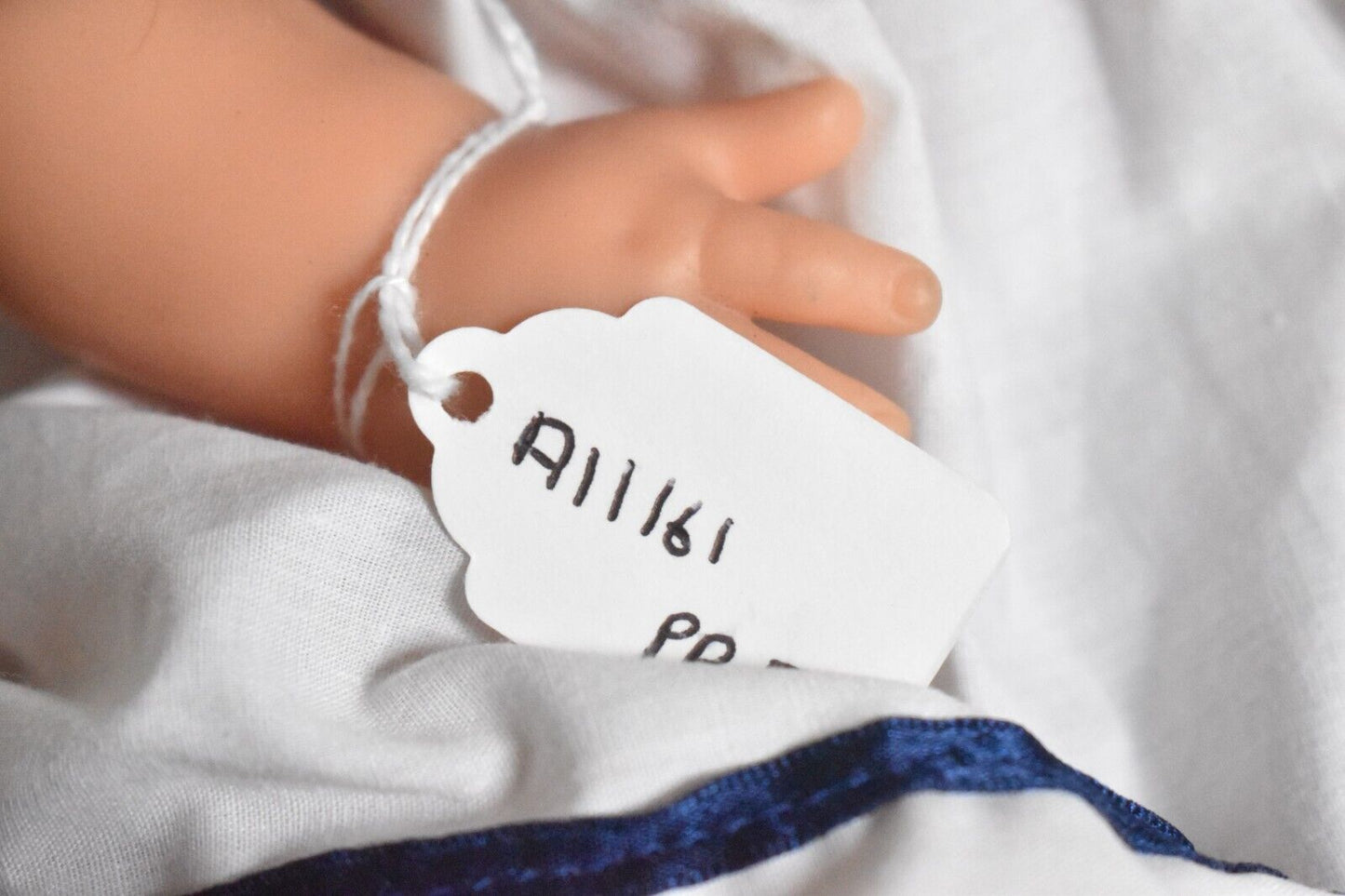 Vintage Famosa Baby Doll Rubber Doll Sailing Outfit