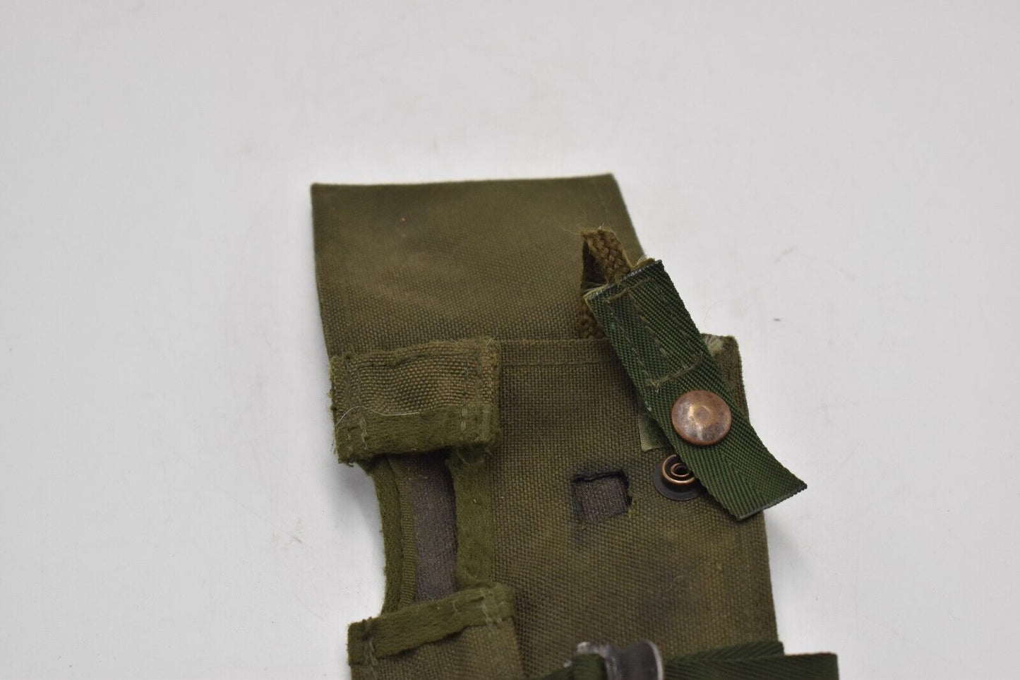 British Army PLCE Clansman Radio Webbing Pouch - Olive Green
