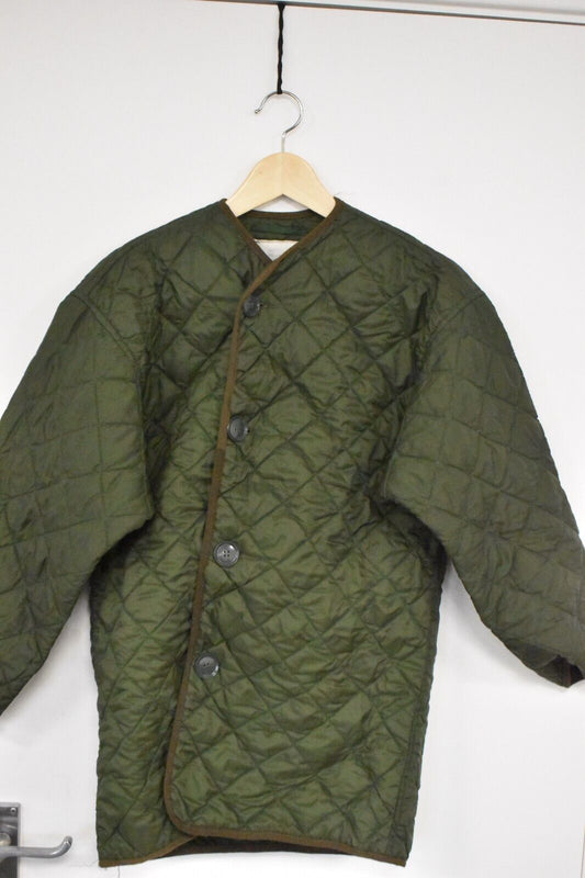 British Army Green Quilted Extreme Cold Weather Parka Jacket Liner – 36" Chest