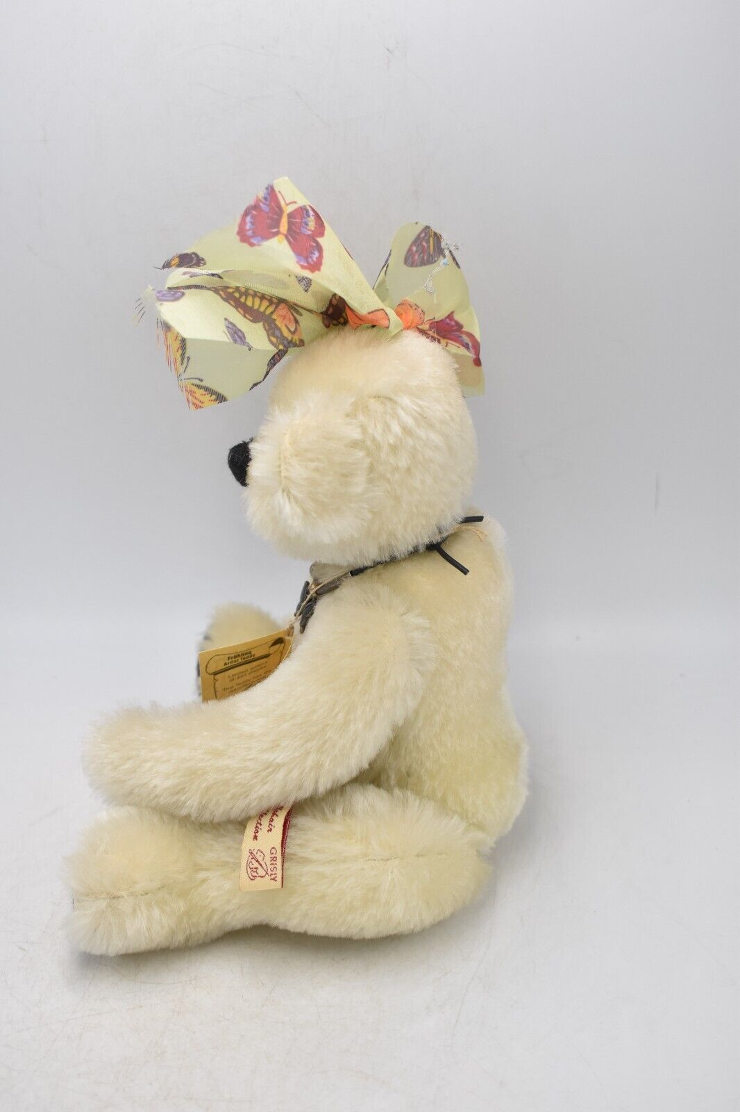 Grisly Spielwaren Frühling Teddy Bear – Limited Edition – Retired – Mohair – Tag