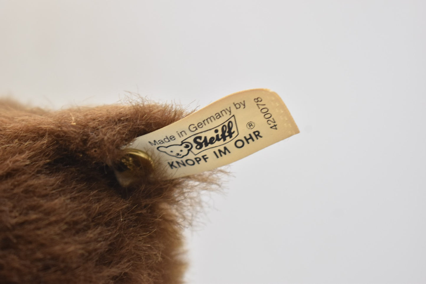 Steiff Dicky Brown Bear 1935 Club Edition 1996 Limited Edition 420078 – 32cm