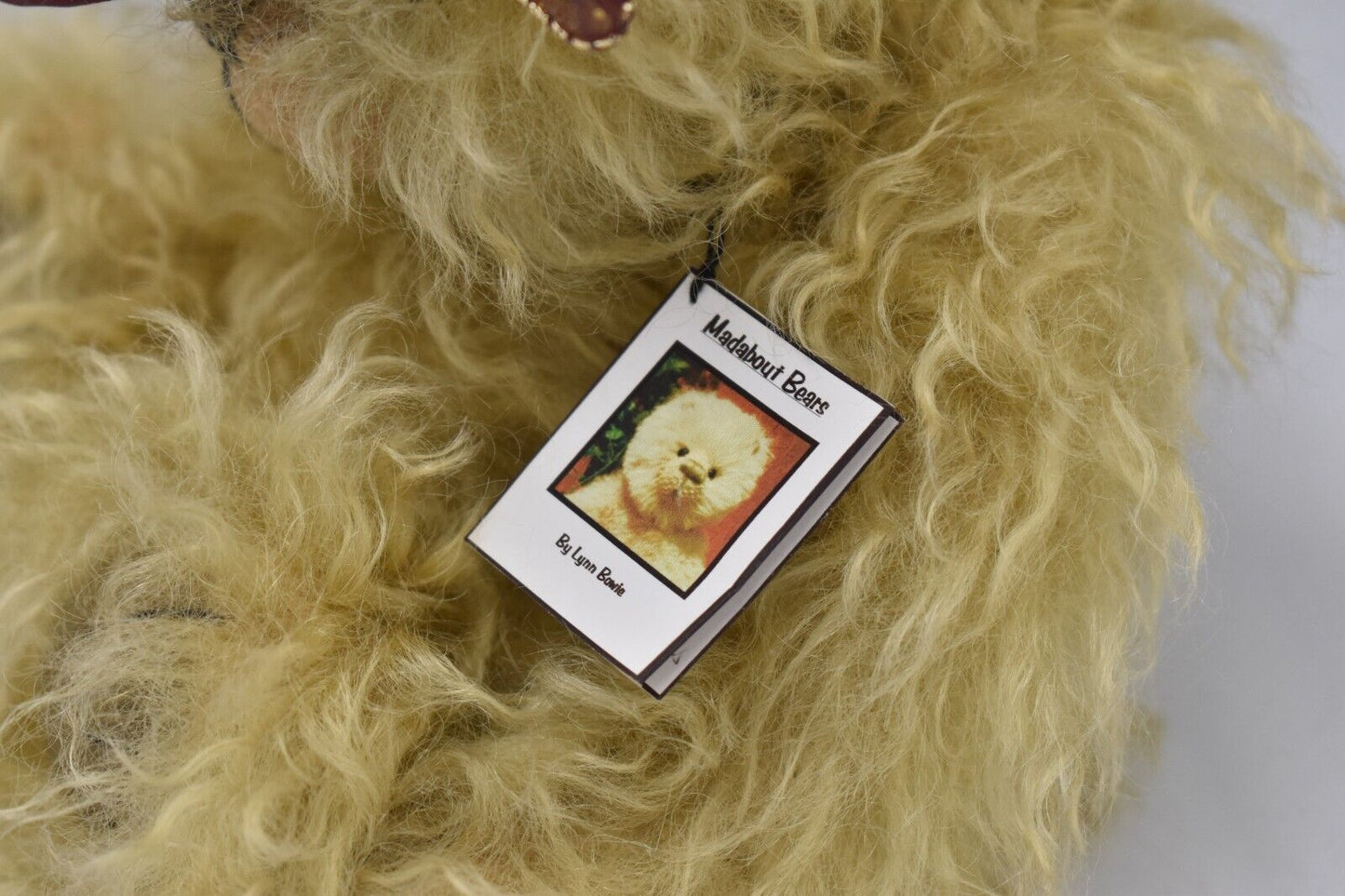 Vintage OOAK Artist Teddy Bear Cloe by Lynn Bowie – Madabout Bears – Mohair