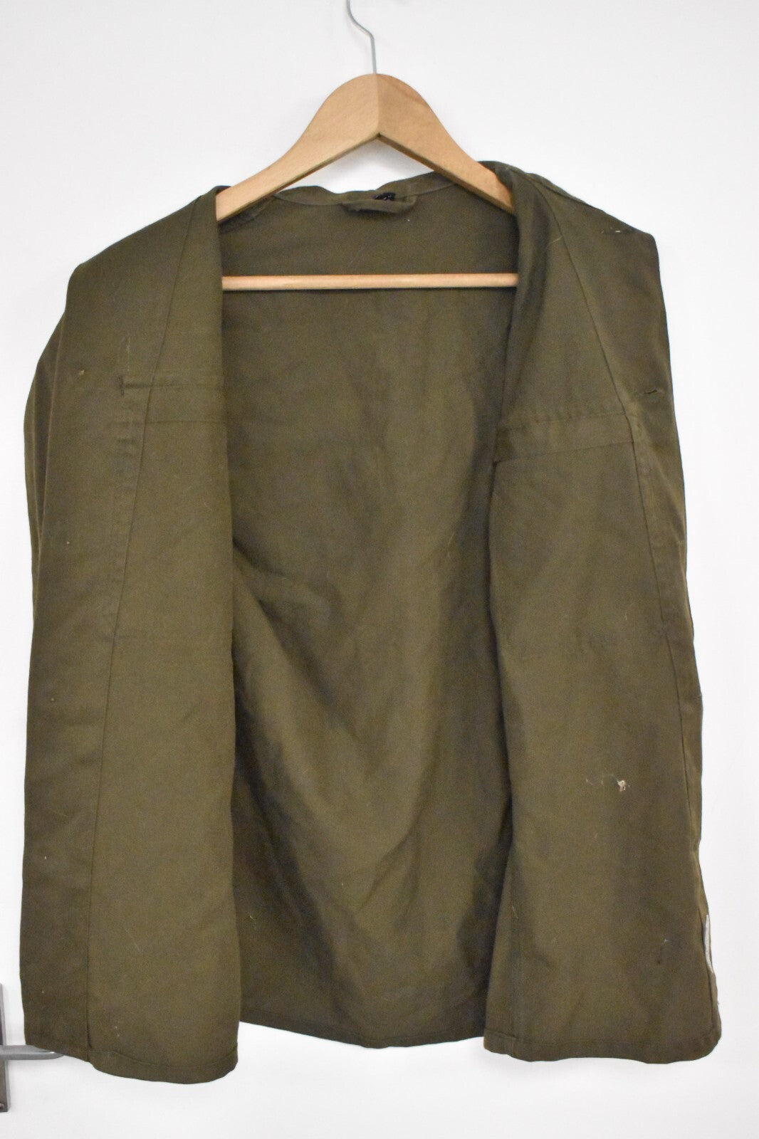 Austrian Army Field Shirt Khaki Green Military Uniform Heereseigentum 40" Chest