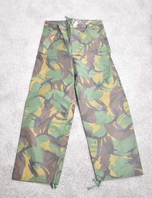 British Army Waterproof PVC Trousers/ Over Trousers - Size 70/80