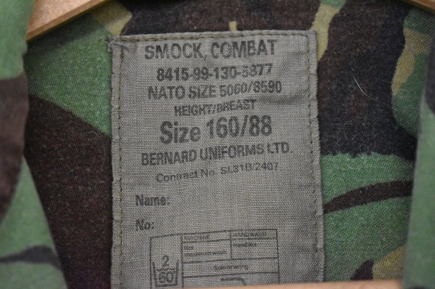 British Army DPM Combat Jacket Size 160/88 Camouflage Airsoft, Fishing Paintball