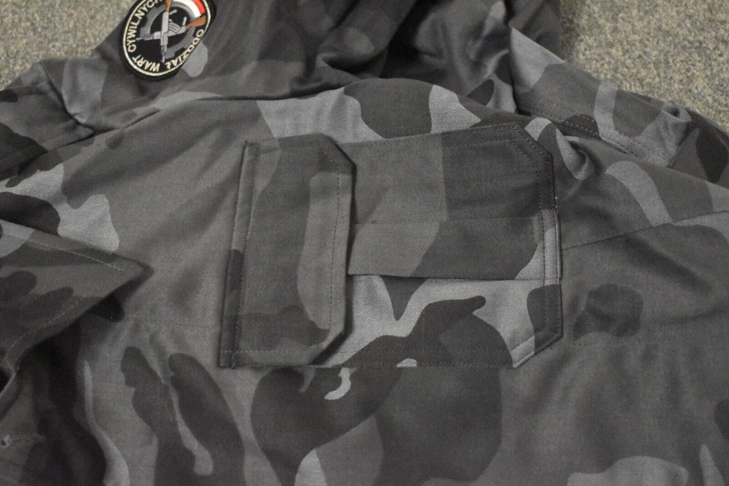 Polish Army Urban Jaguar Camo Jacket – Battle Dress – Size Small