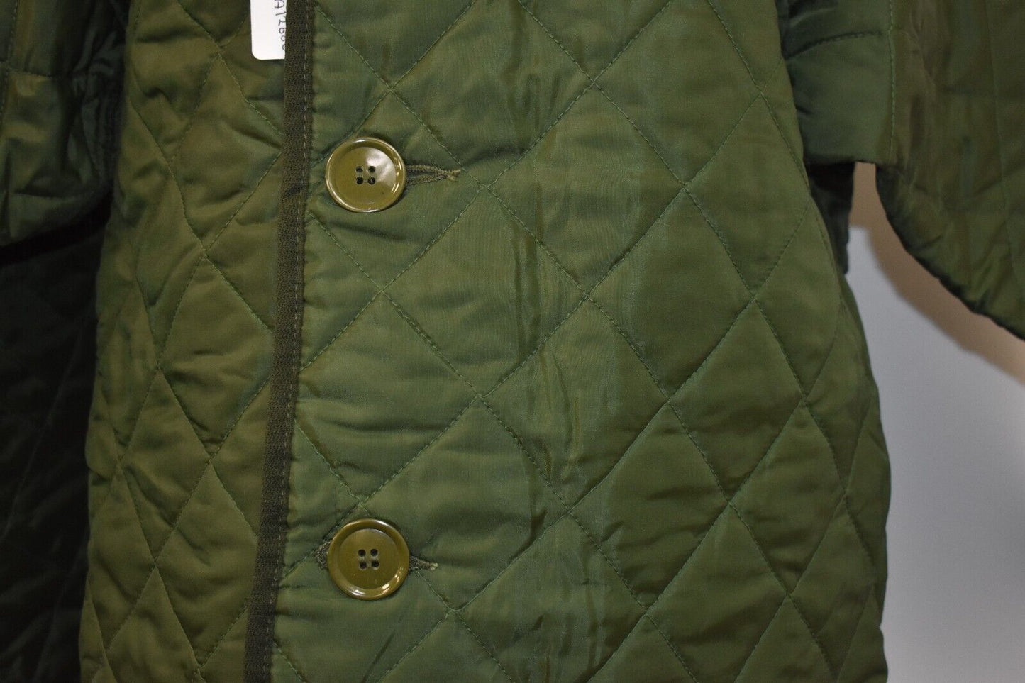 British Army Green Quilted Extreme Cold Weather Parka Jacket Liner – Size 170/10