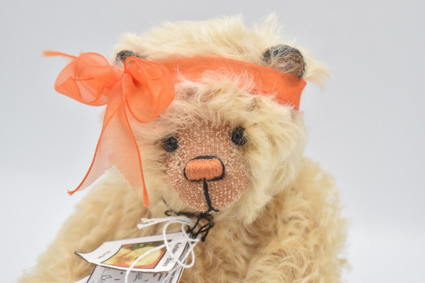 Vintage Artist Teddy Bear Tansie by Lynn Bowie Madabout Bears One of a Kind