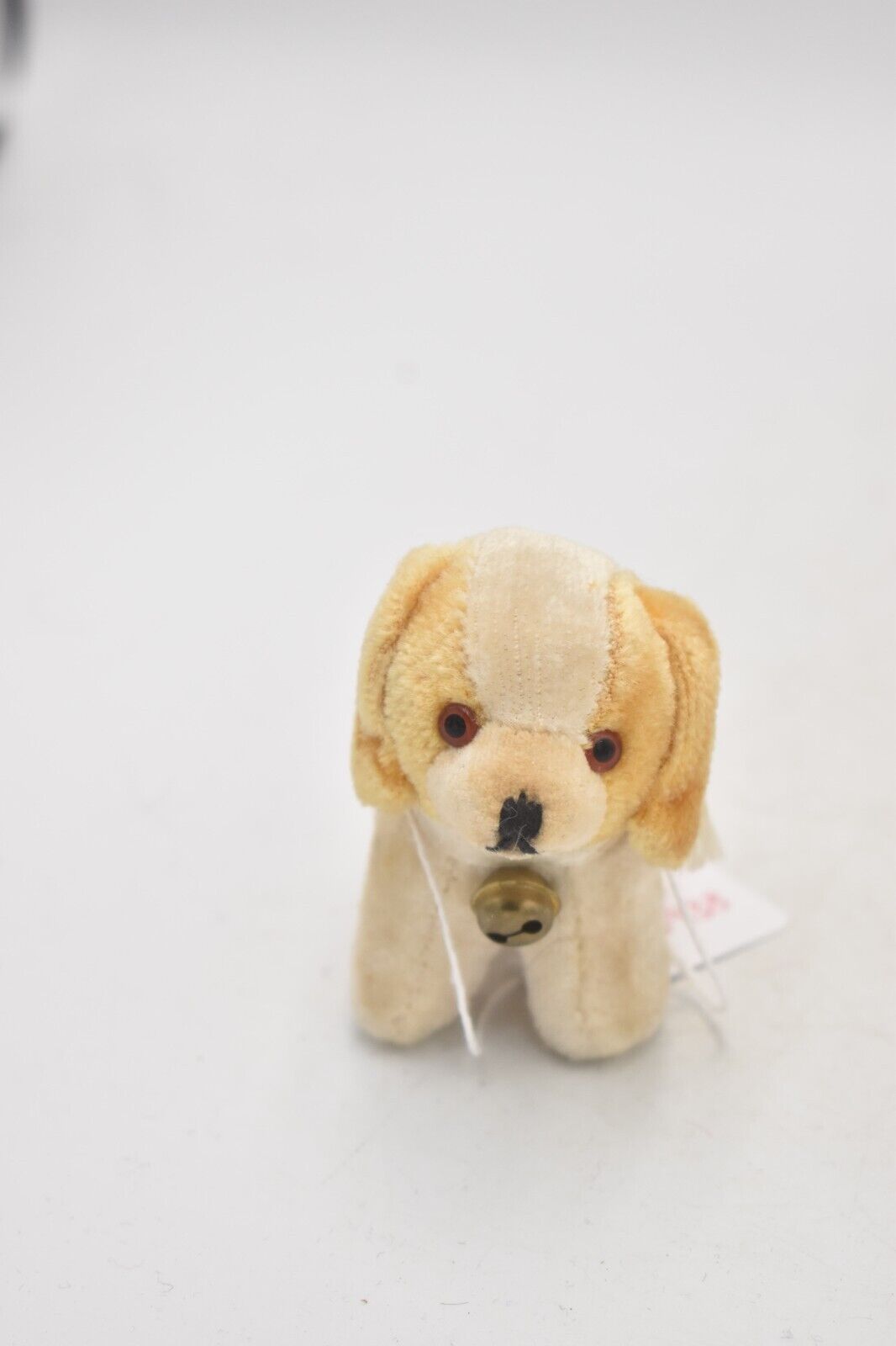 Vintage Artist Mohair Teddy Bear Dog 7cm Collectible Miniature