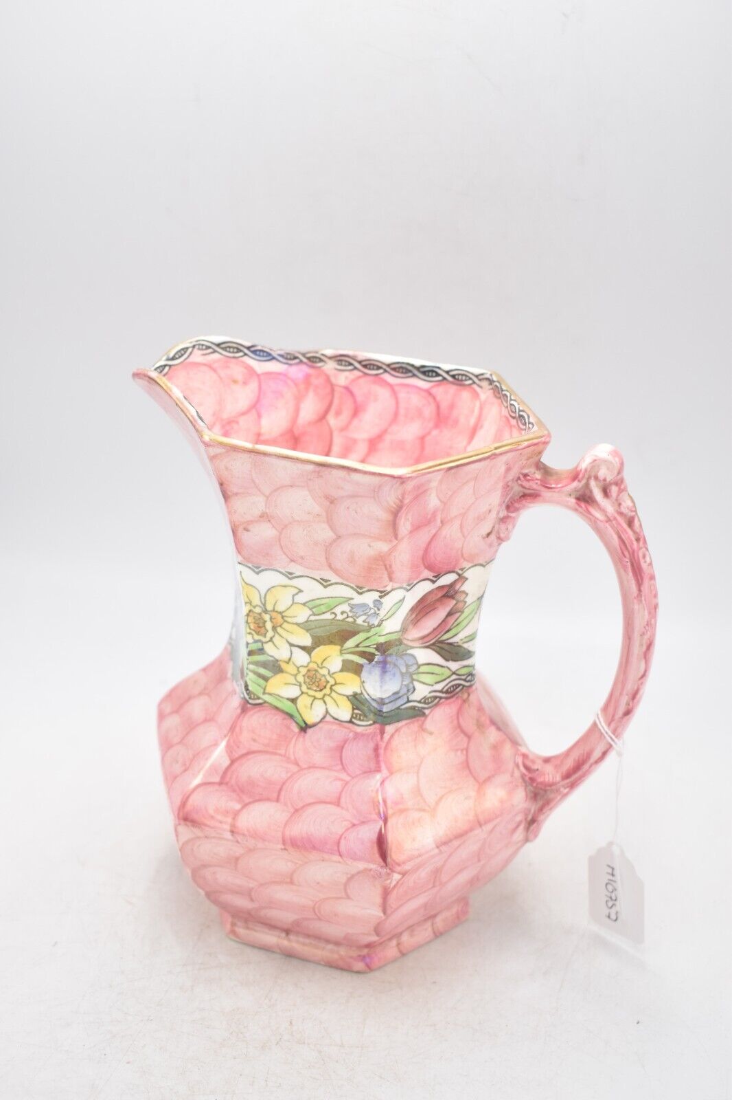 Vintage Maling Lustre Ware Large Jug Pitcher Made in England 19cm