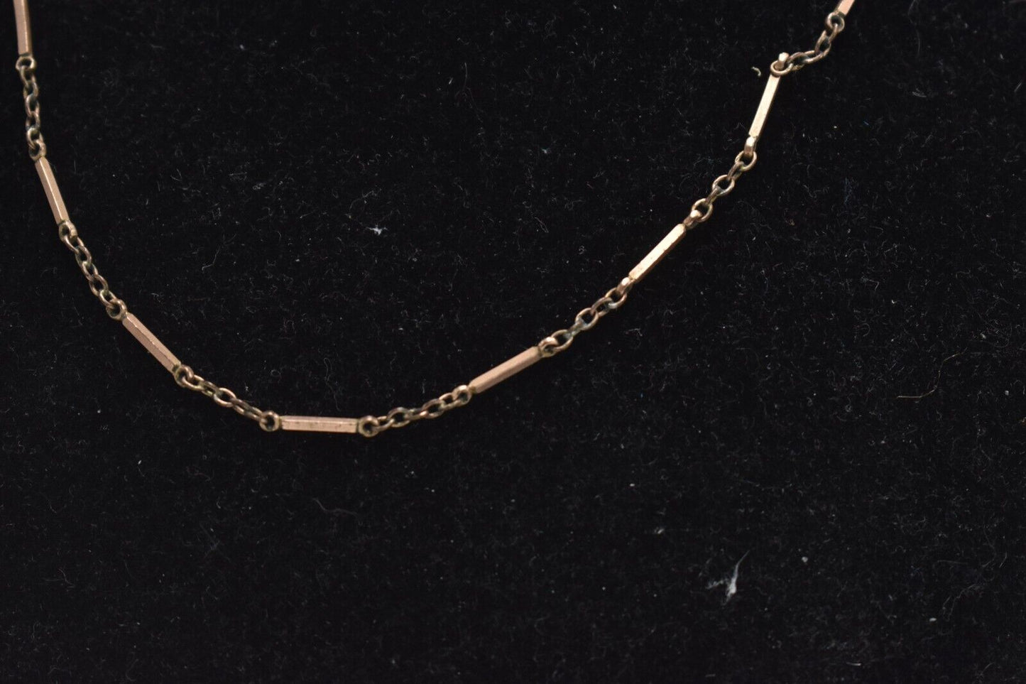 Vintage Bronze Tone Choker Necklace – 42cm – Elegant Costume Jewellery