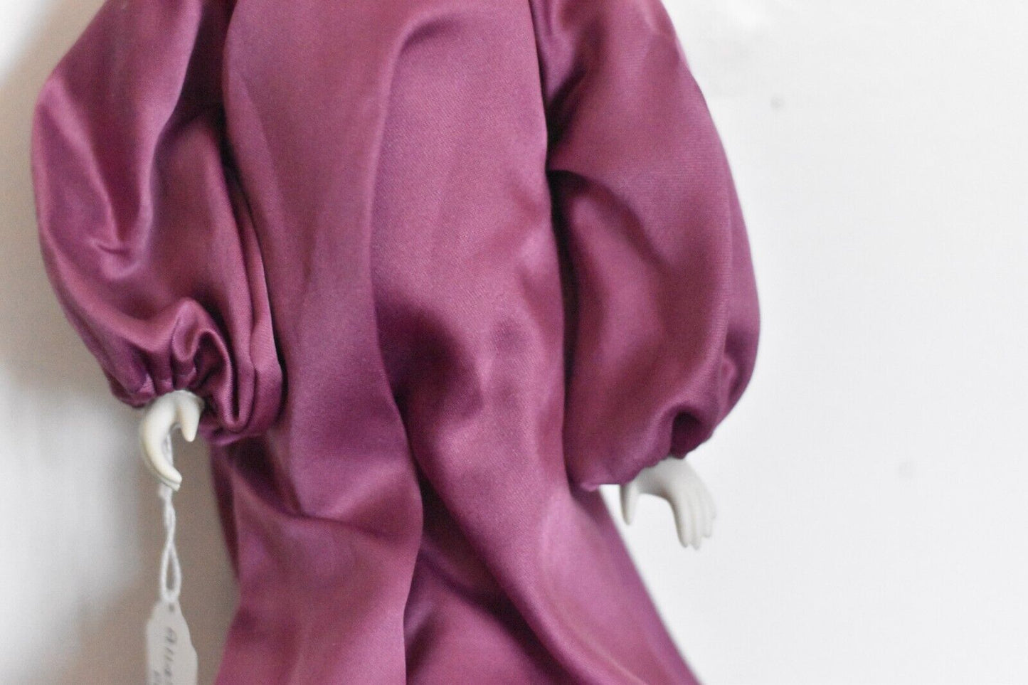 Vintage Porcelain Doll – Creepy Haunted Doll with High Heels & Silk Outfit