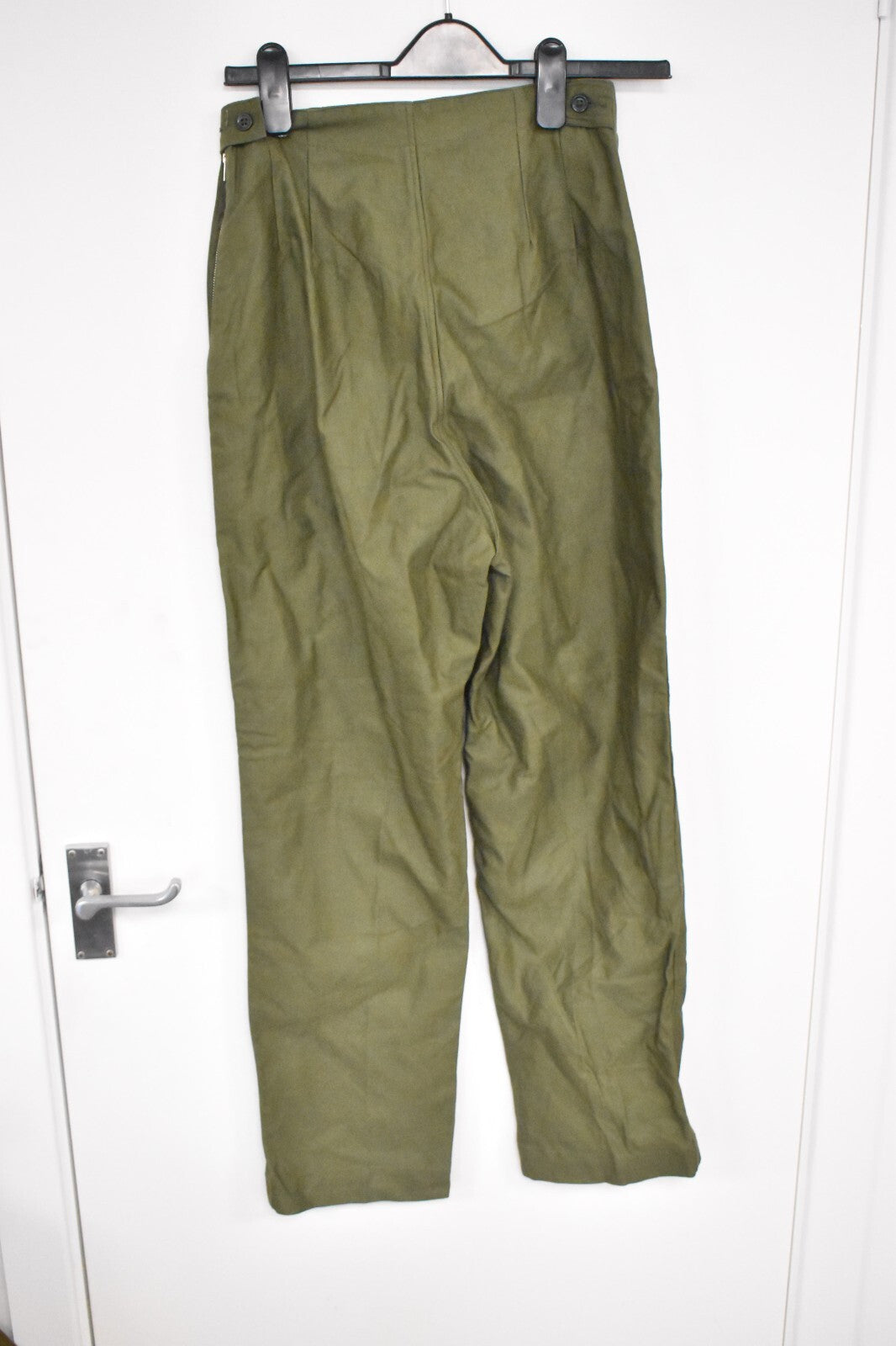 Vintage 1970s British Army Women's Working Dress Trousers Slacks W26" L28"