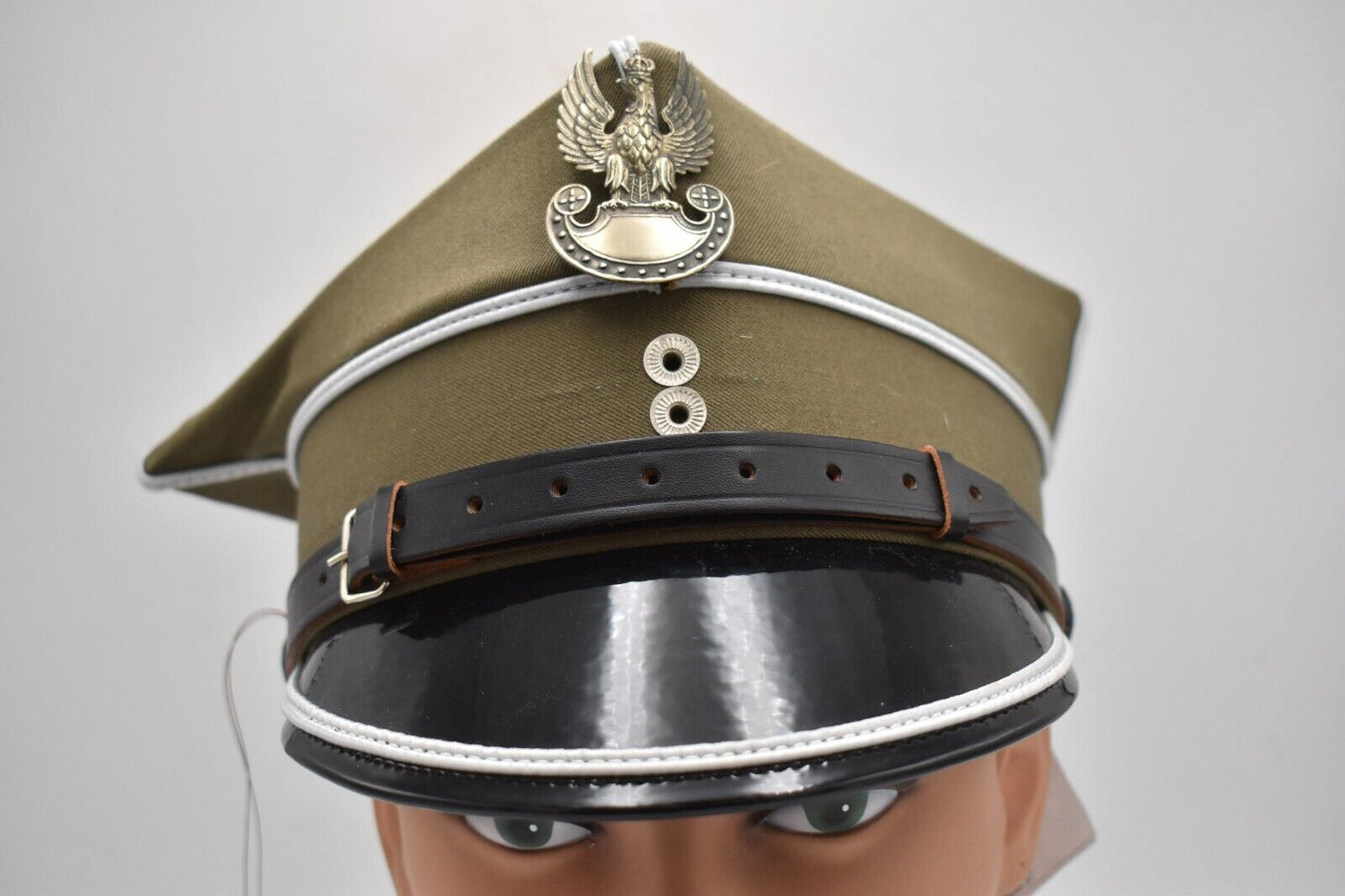 Polish Army Officer’s Cap with Eagle Cap Badge – Size 57