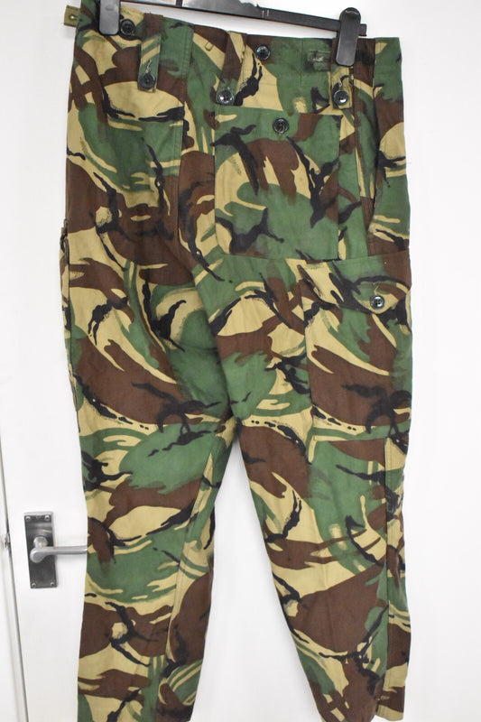 British Army 68 Pattern DPM Combat Trousers – W32" L28" – Vintage Military