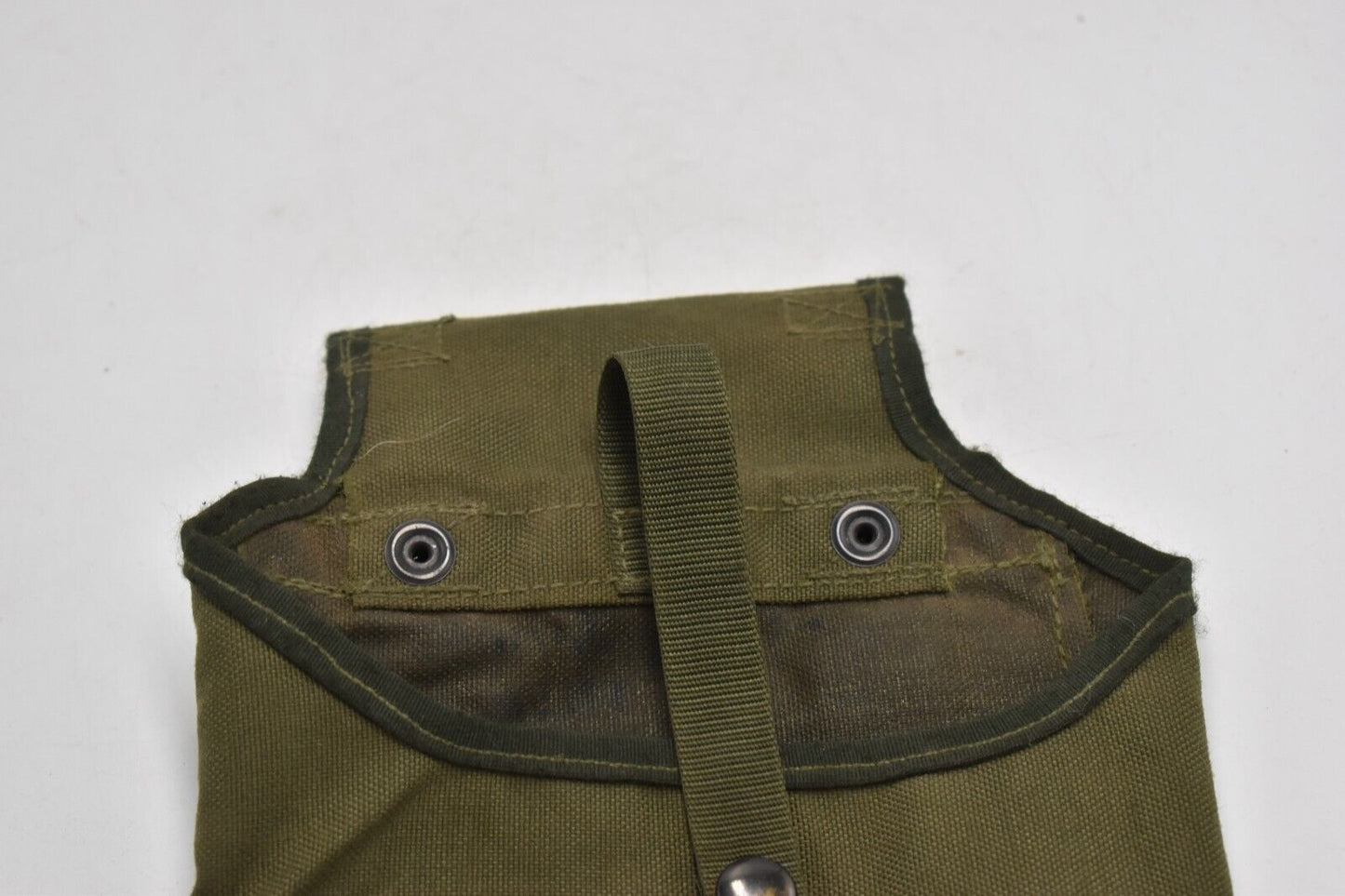 British Army Trials PLCE Entrenching Tool Carrier Pouch – Olive Green 1985