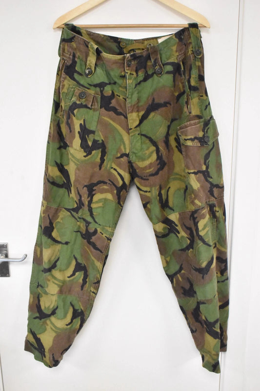 Vintage British Army 60 Pattern Combat Trousers Size Waist 32" Leg 28"