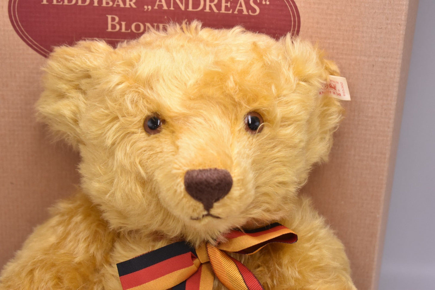 Steiff Andreas Commemorative Bear 1897-1997 655302 Limited Edition