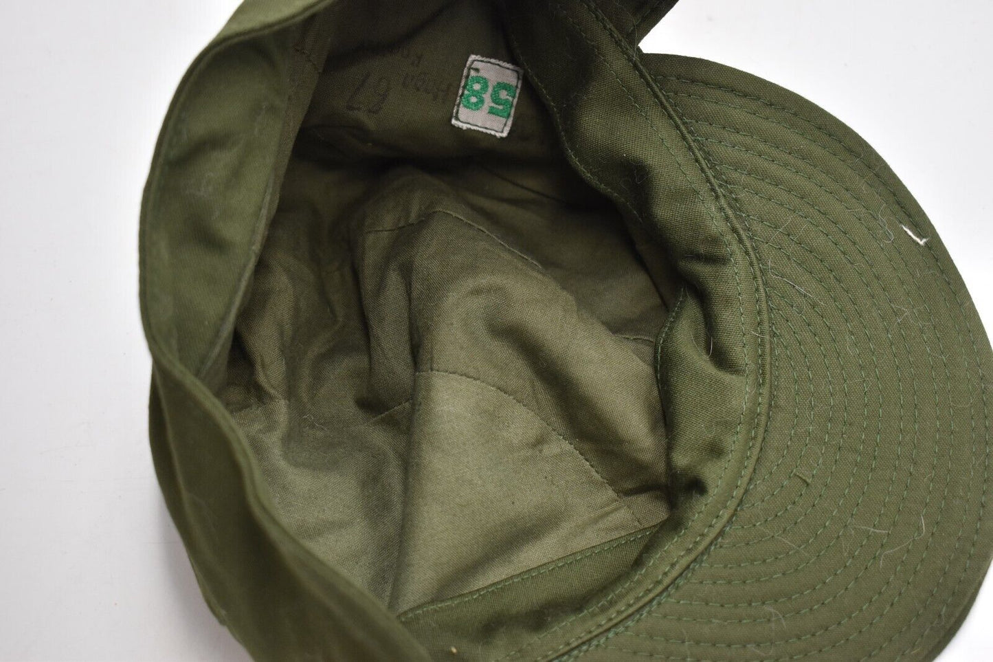Swedish Army Green M59 Combat Fatigue Baseball Cap Hat – Size 58