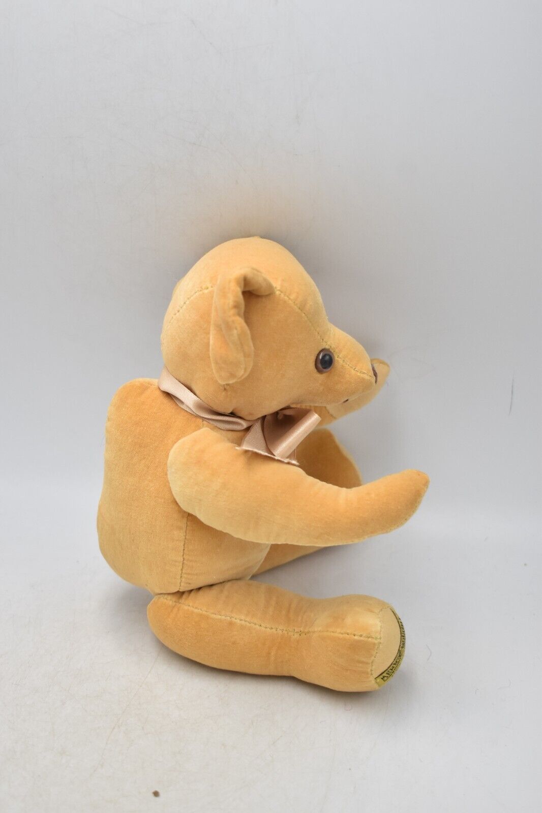 Merrythought Velour Jointed Teddy Bear – Fully Jointed – Classic British Collectible