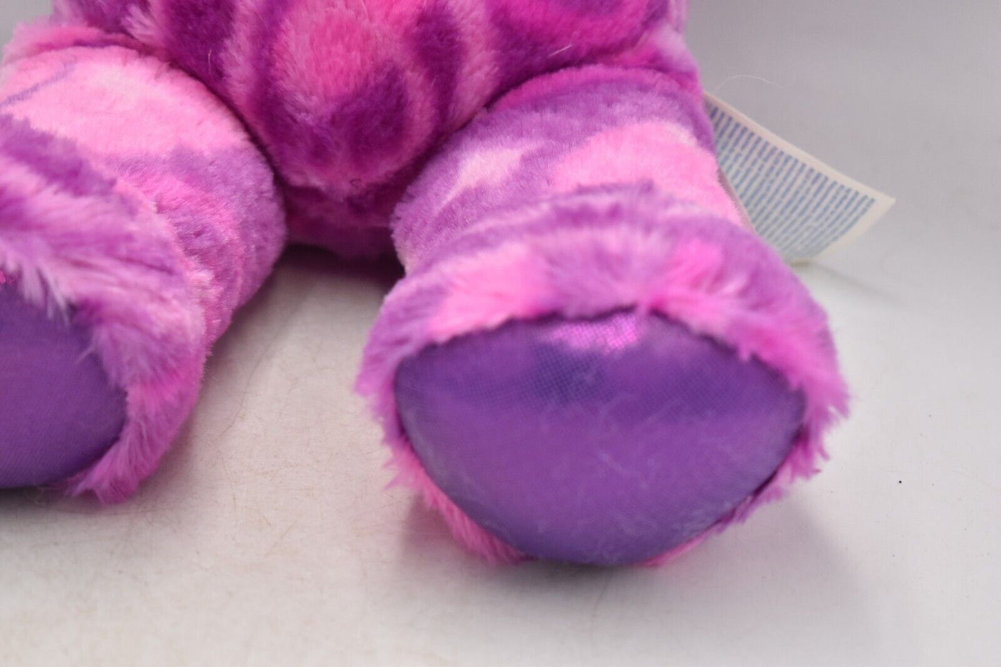 Build-A-Bear Midnight Shimmer Bat – Pink Swirl Purple Plush Vampire Halloween
