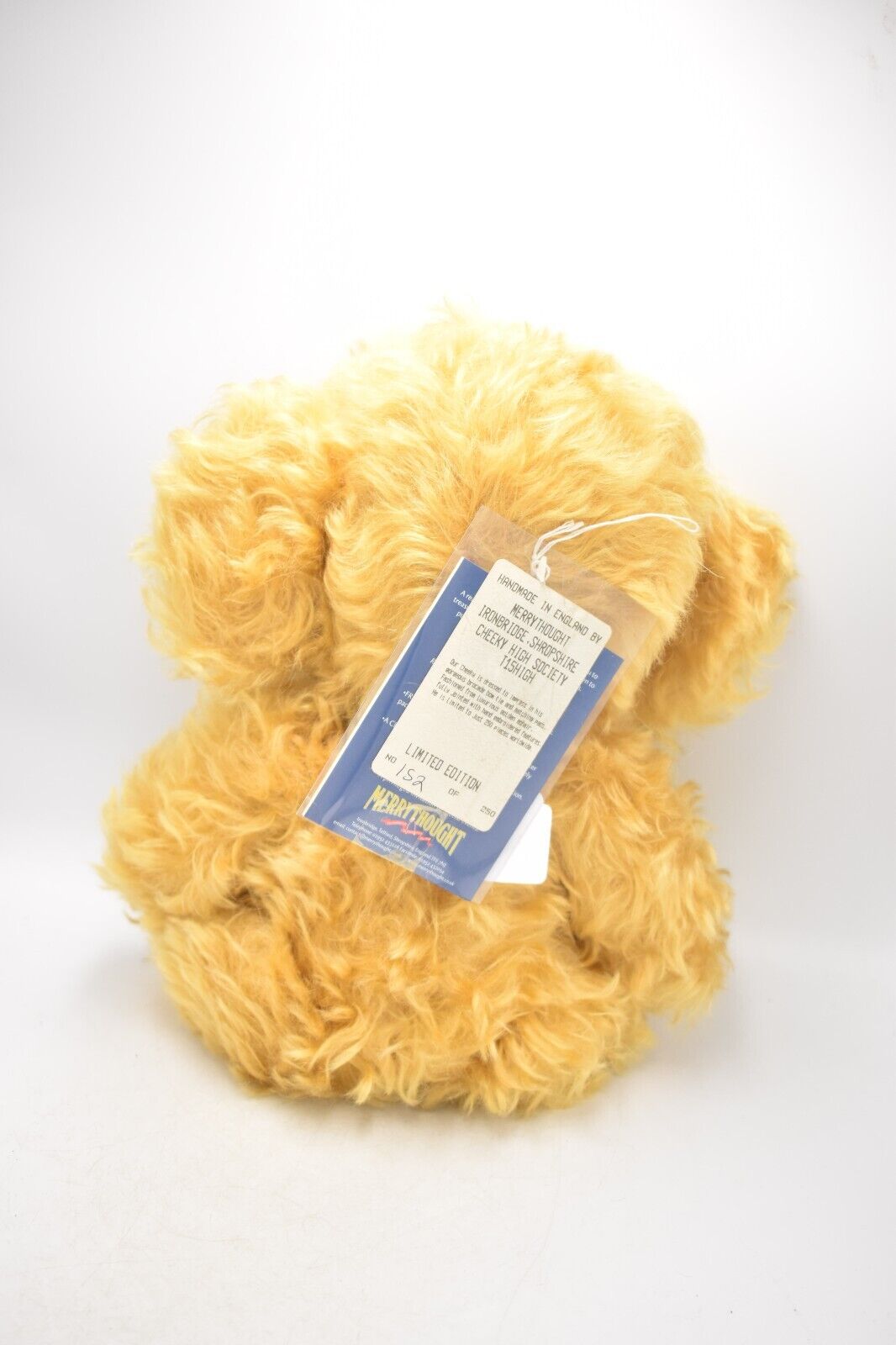 Merrythought Cheeky High Society Teddy Bear – Limited Edition 152/250, Retired