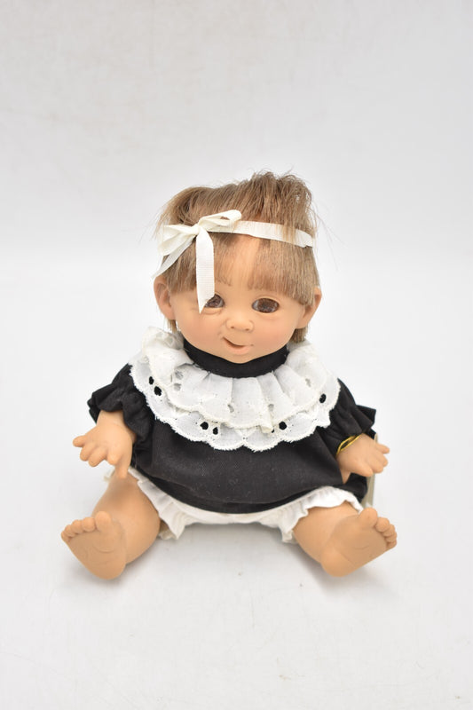 Vintage D'Anton Jos Baby Maid Girl Doll – Hard Plastic Life Like Doll Collectibl