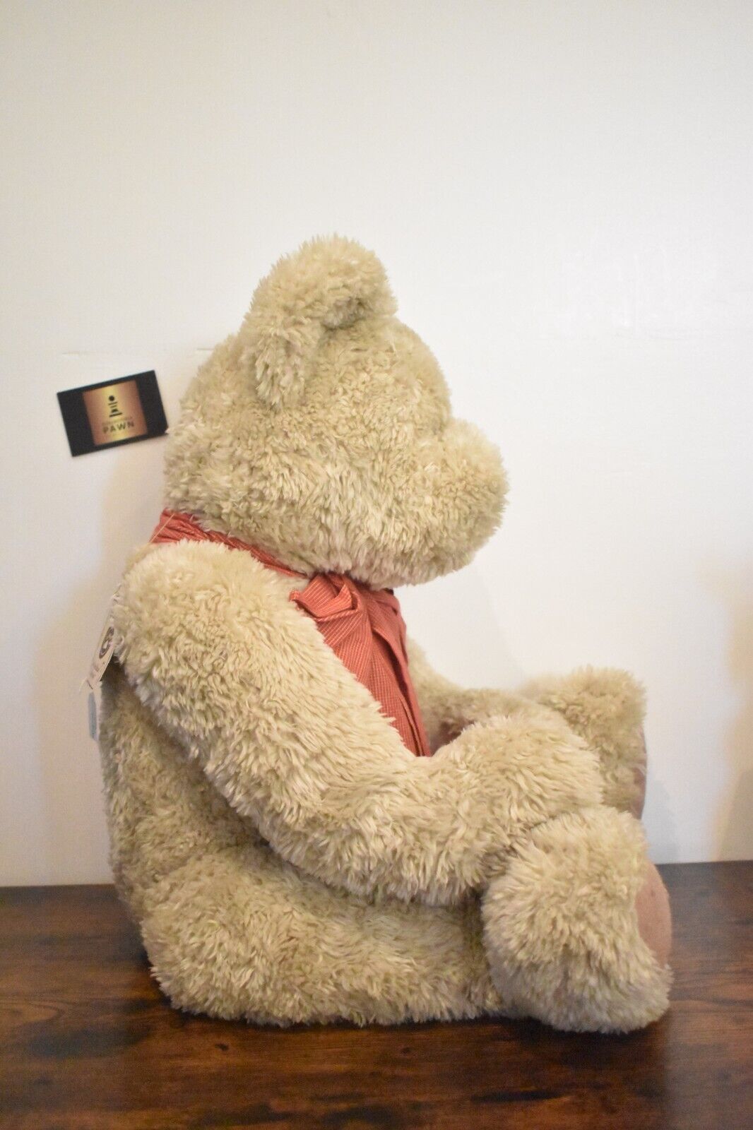 Boyds Harlan Large Cream Teddy Bear – Plush Soft Toy – Retired & Tagged