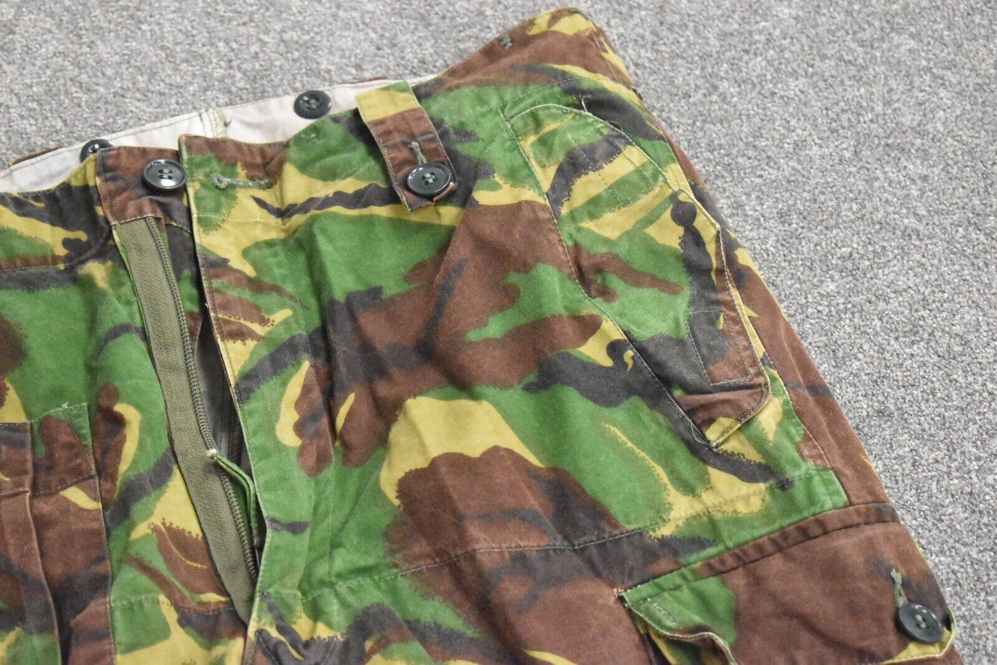British Army Windproof Arctic Combat Trousers 68 Pattern DPM 68 SAS Waist 32"