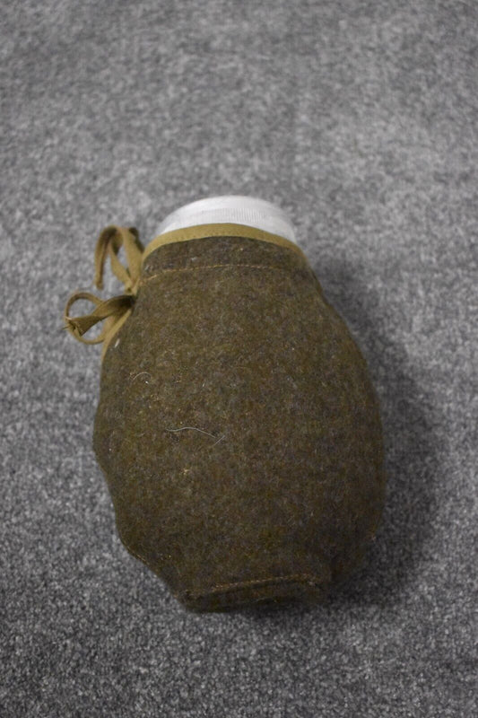 Original Polish Army 0.7L Field Canteen Water Bottle 1984 Military Surplus