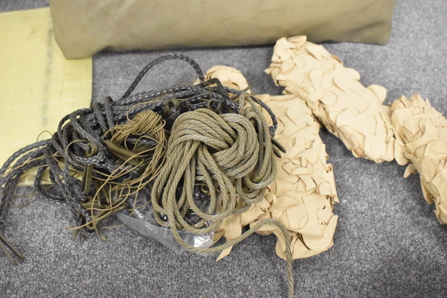 British Army Repair Kit for Camouflage Screening System Desert Radar Scattering