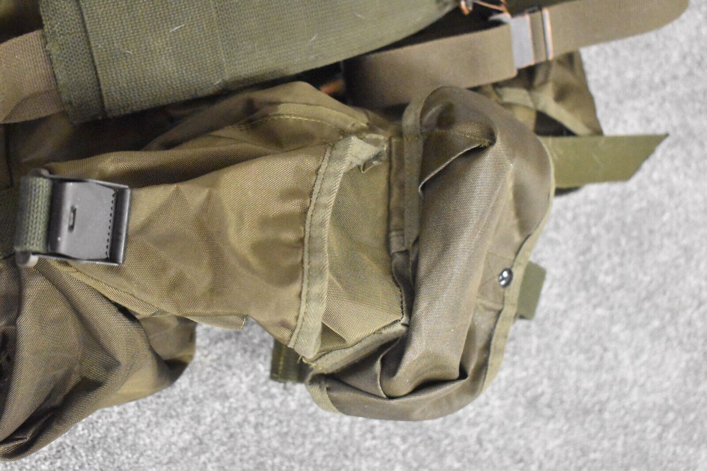 Vintage German Austrian Military 1987 Heereseigentum Rucksack Backpack