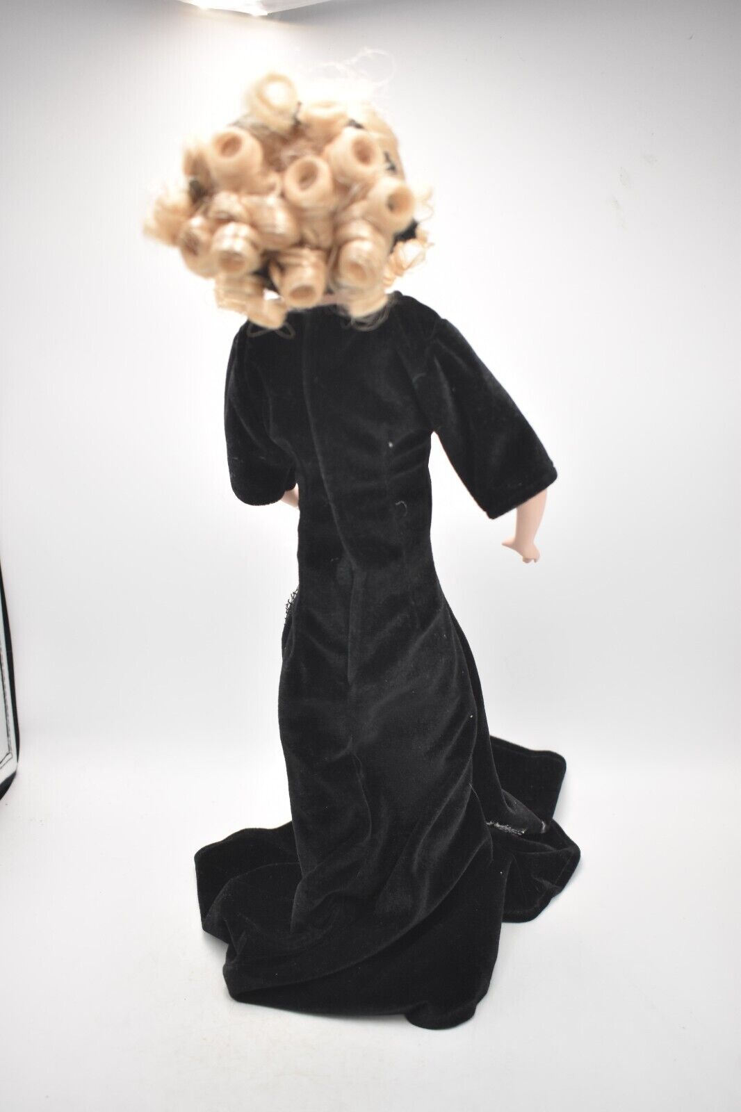 Vintage Park Lane Collection Porcelain Doll – Limited Edition Black Ballgown