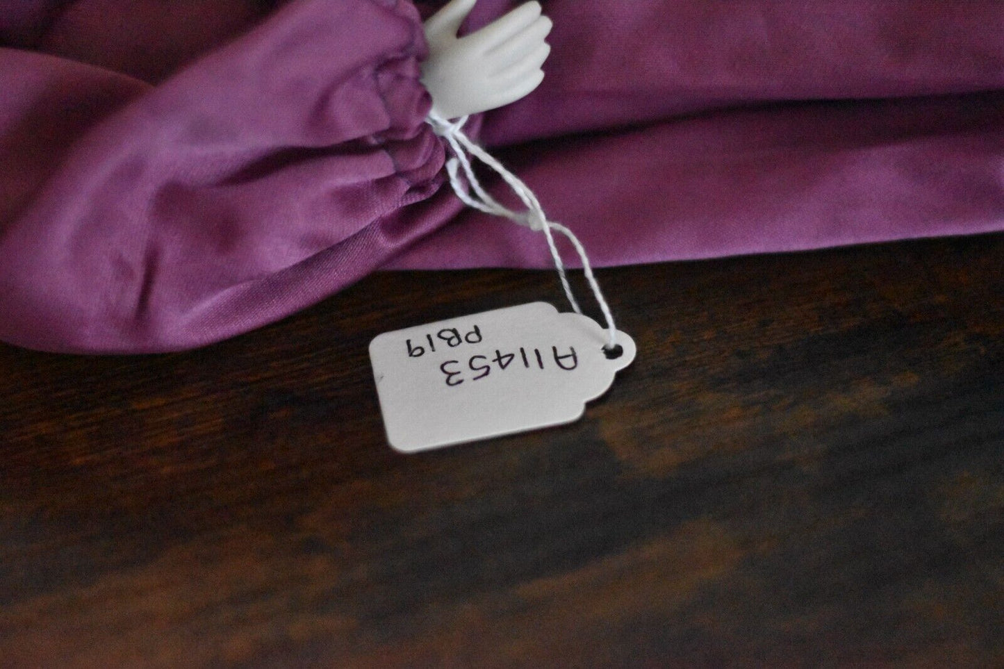 Vintage Porcelain Doll – Creepy Haunted Doll with High Heels & Silk Outfit