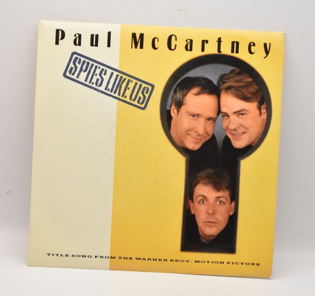 Paul McCartney Spies Like Us 7" Vinyl Record Single 1985