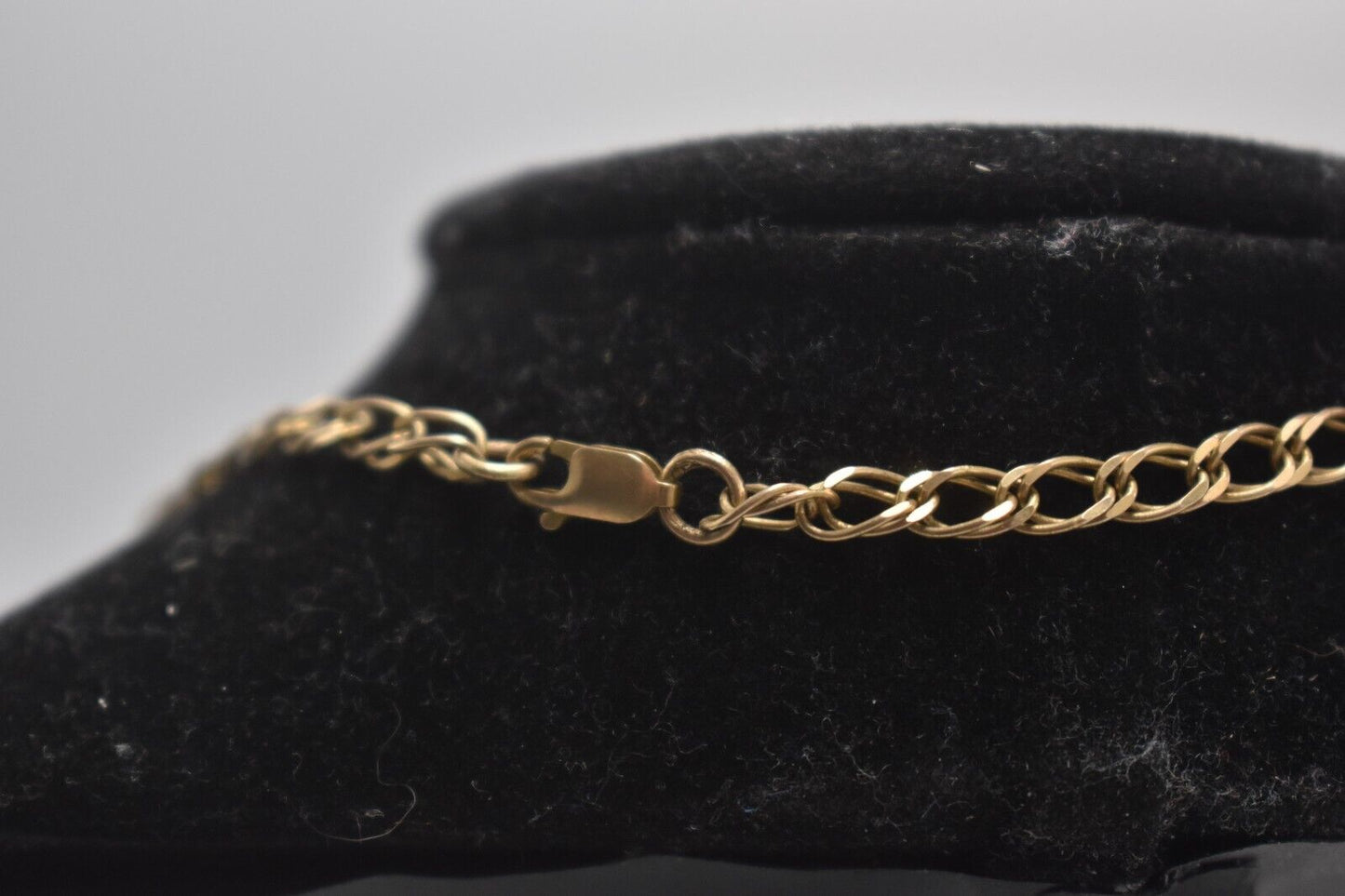 Vintage 9ct Gold Curb Chain Necklace – 50cm / 9.1g