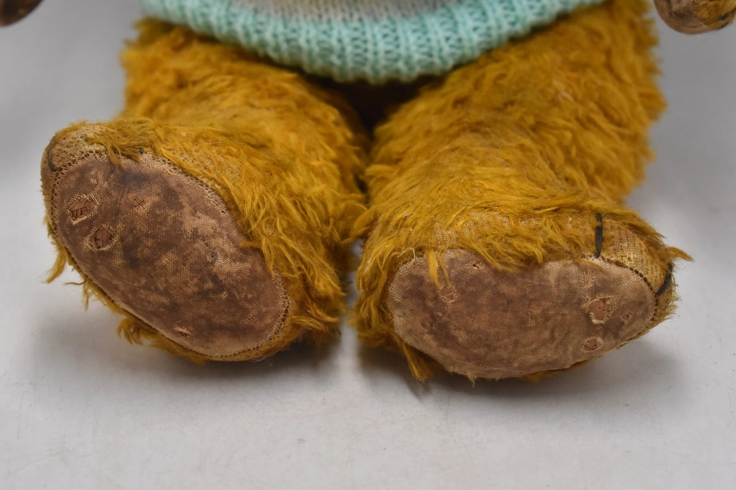 1950s Chiltern English Mohair Teddy Bear Fully Jointed Growler 55cm