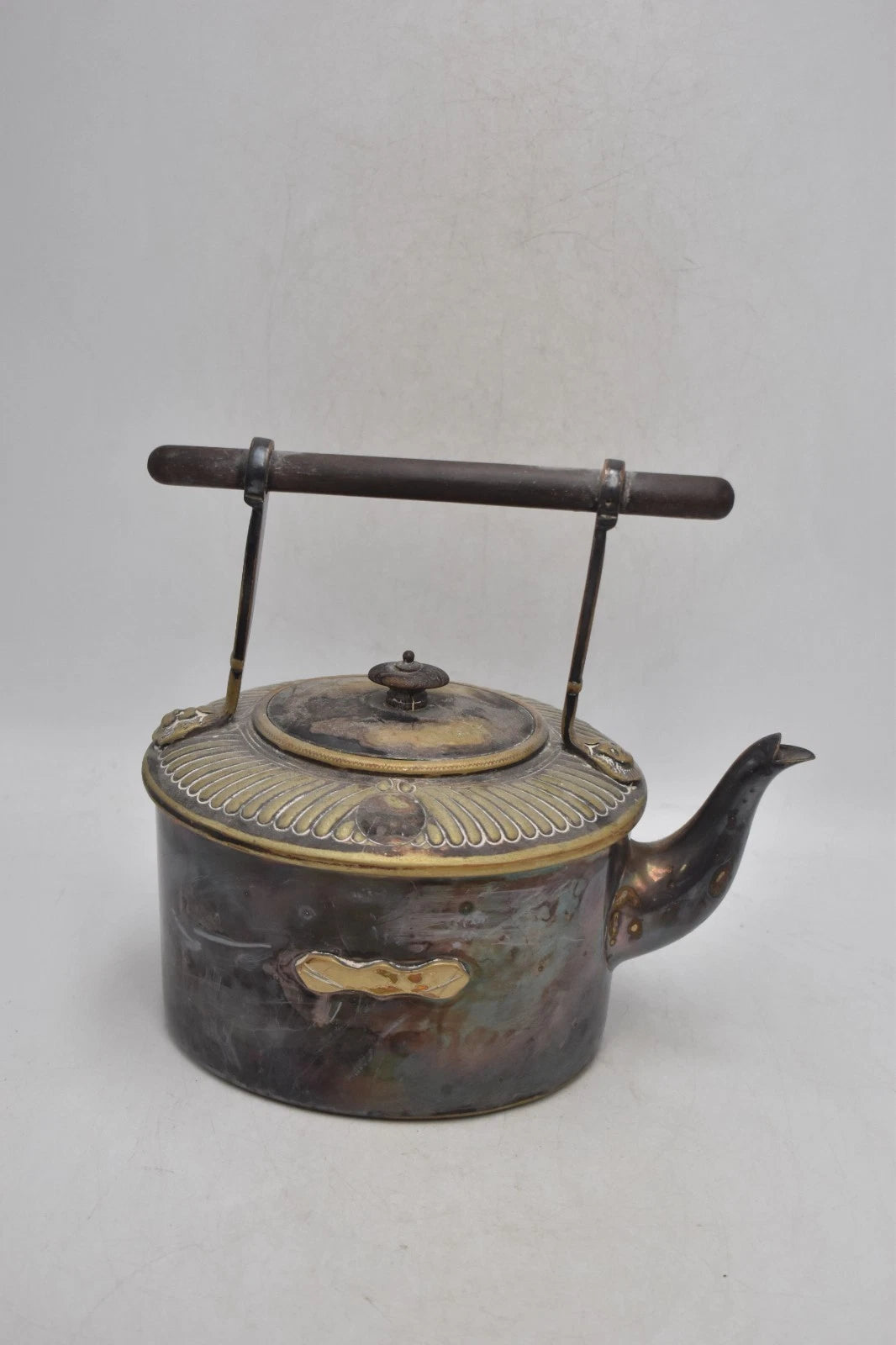 Antique Army & Navy Cooperative Society Silver Plated Spirit Kettle