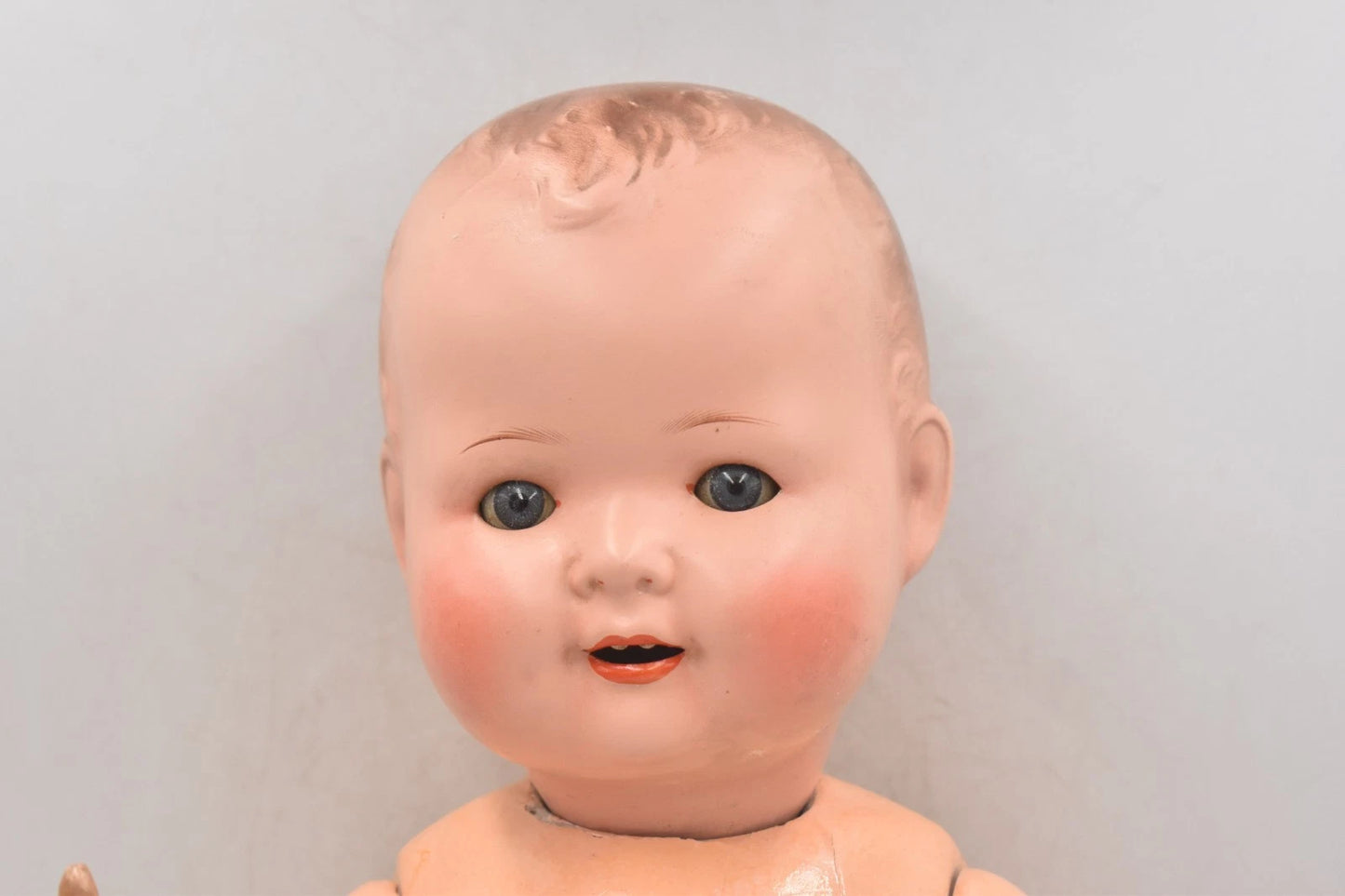Antique German Composition Doll 52cm Blinking Sleepy Eyes & Teeth AS 530
