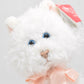 Russ Berrie Fuffi White Cat Teddy Bear Retired Tagged Soft Plush Toy