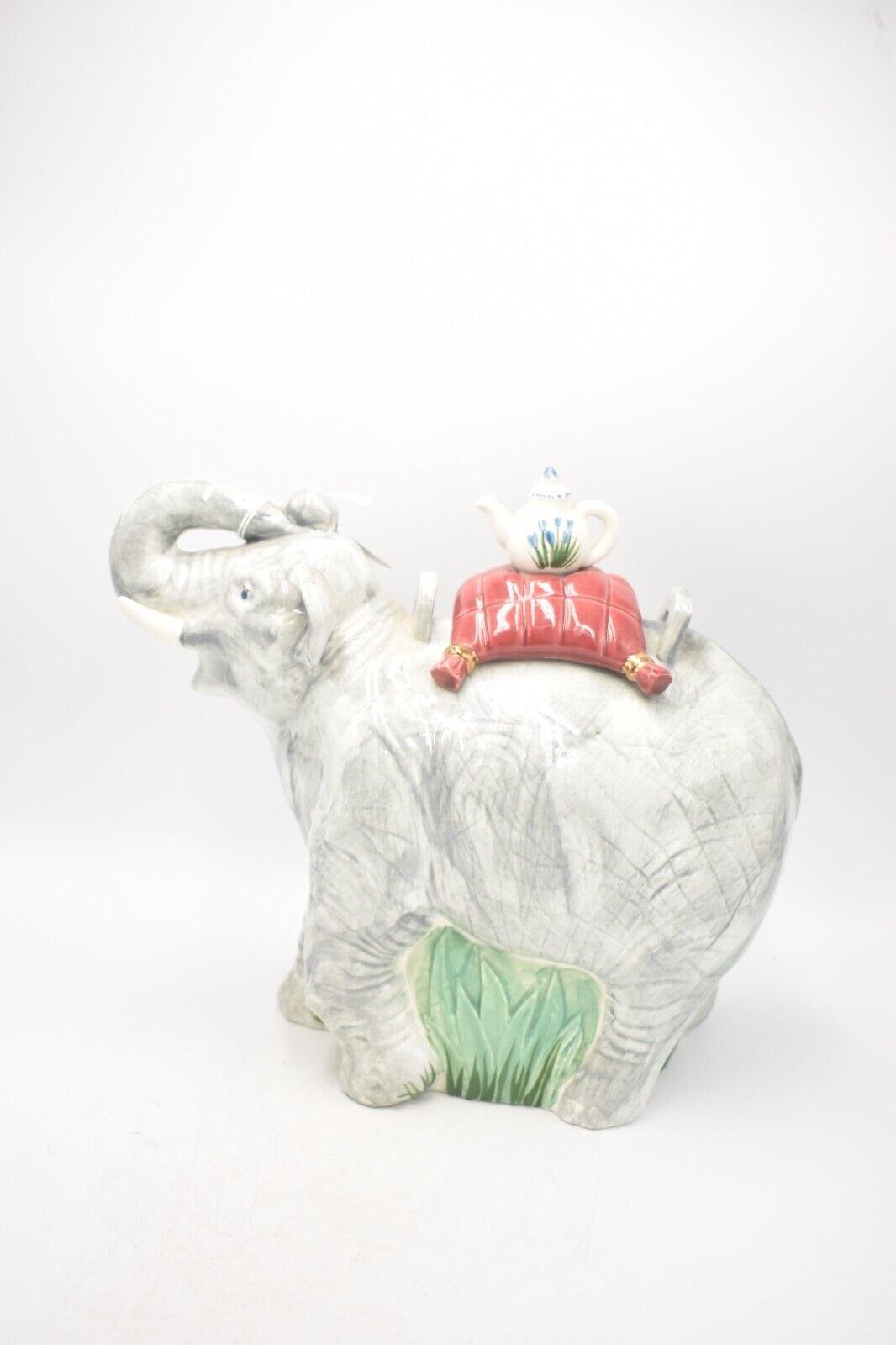 Vintage Andy Titcomb 1994 Elephant Teapot – Novelty Decorative Collectible