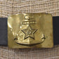 Original Russian Soviet Navy Sailor's Belt with Buckle USSR Marine Military