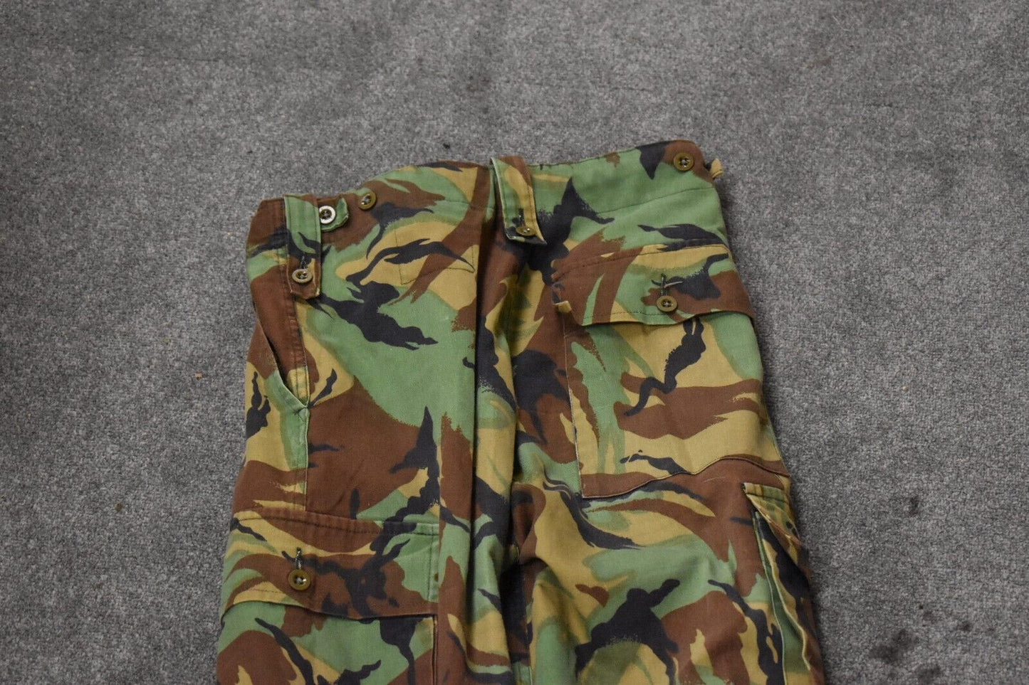 British Army 68 Pattern Tropical Jungle DPM Camo Combat Trousers – 30" Waist