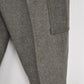 Swedish Army Olive Grey Wool Field Trousers 1947 Dated Leather Straps Military