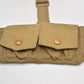 British Army WWII 37 Pattern Double Ammunition Pouch – Dated 1943